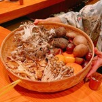 日本料理 たかむら - キノコが美味しい季節です
