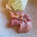 塚原の里 - 地どりは塩が振ってあり、焼いてそのまま食べます