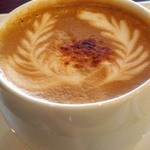 ラポール - シナモンorココアはカウンター横にある。自分で振りかけるんやで