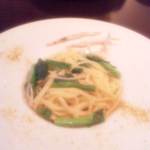 イタリアンバル グラーノドォーロ - 白海老と唐墨のパスタ