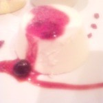 イタリアンバル グラーノドォーロ - ブルーベリーミルクプデｲング