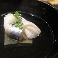 ぎんざ 一二岐 - 太刀魚のお椀