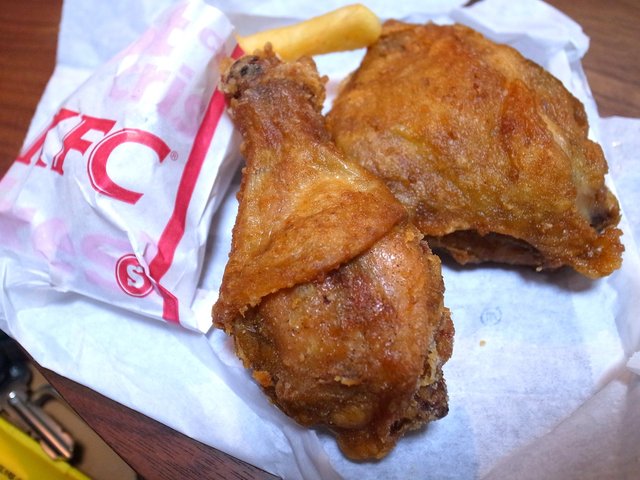 パリパリ旨塩チキンを食べてみた By まさぼ ケンタッキーフライドチキン 上本町店 大阪上本町 レストラン その他 食べログ