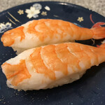 くるくる寿し - 蒸海老