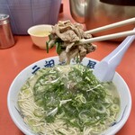 元祖長浜屋 - ラーメン