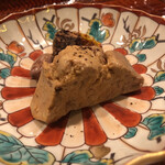 おか田 - あん肝の土佐煮 落花生