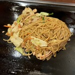 もんじゃ焼き　山吉 - ミックス焼そば 大