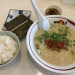 一味ラーメン - ホルモンセット