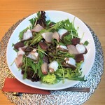 Seafood salad (with octopus)