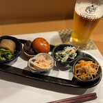 鮮魚と鰻 清流満月 野毛 - 先付け