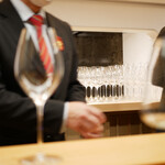 美会 - 今回使うワイングラス