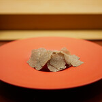 美会 - ●鮪飯 トリュフ添え
      お米は佐賀県白石町産のユメシズクを使用。