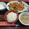 Toukai Shuka - 今週のランチメニュー　鶏肉の唐辛子炒め
