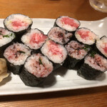 Sushi Izakaya Yataizushi - 梅しそ巻きとネギトロ巻き