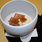 Nanzenji Hyoutei - 水菓子　無花果のゼリー寄せ、梨のシャーベット