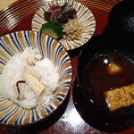 Nanzenji Hyoutei - ご飯、止椀、香物