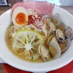 Menya Hachi - 鯛塩らーめん（ゆず）+味玉