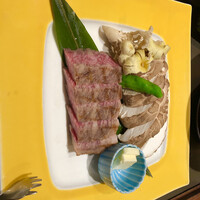 しゃぶしゃぶ・日本料理 木曽路 大宮店 - 黒毛和牛ステーキと大椎茸焼き