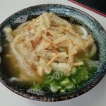 本陣うどん - ごぼう天うどん