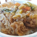 すき家 - 料理写真:すきやき牛丼(並盛)