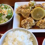 中国菜館煌華 - 唐揚げ定食