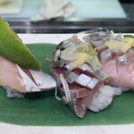 立食い寿司 根室花まる - むじょか鯖が続く