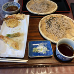 みなみ庵 - 天ぷらそば　写真撮るの忘れて食べちゃった。