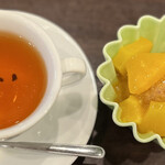 イタリア食堂 Fagotto - Bセットのデザートと紅茶