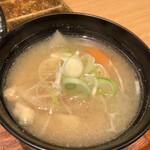 とんかつ けい太 - トン汁お代わり