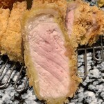 とんかつ けい太 - ロースアップ