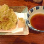 やき鳥三太郎 - たけのこ天ぷら ５８０円也