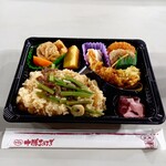 サザエ - 料理写真:山菜ご飯弁当