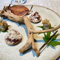 ヒカリヤ ニシ - じゃがいも/チーズ マコモダケ/豚リエット コムソウダケ/生ハム/ナッツ