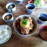 Tsuneemon Shokudou - 鶏からおろしポン酢定食