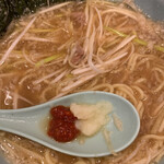 ラーメンショップ - 特製のらあじゃんとにんにくを追加