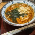 若菜そば - かけそば290円