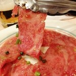 焼肉 鶯谷園 - 特上ランプ焼き1,300円