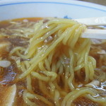 トーフラーメン 幸楊 - 【トーフラーメン】麺はゆるく縮れててのどごしいい感じ...