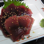 うなぎ赤垣 - まぐろのづけ