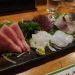 乃もと寿司 - 造りアップ