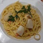 オリーブガーデン - 帆立と海老のクリームパスタ！