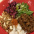 KOBE ENISHI - 料理写真:温玉と梅干し付きのダイブ飯のセット　1060円