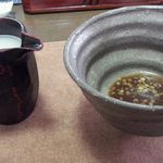 尚古 - 【2013年4月ランチ撮影】蕎麦湯