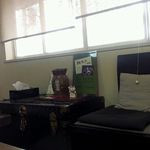 【2013年4月ランチ撮影】2F席。ほっこりくつろげる和風の空間で、ちょっとギャラリーっぽいです。