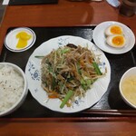 Koumanen - 日替わりランチ（豚肉と野菜炒め）