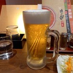 担々麺　錦城 - 生ビール