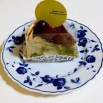 ケーキハウス フランセ ヤノ - 東白川村煎茶バスクチーズ