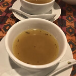 インド・ネパールレストラン キッチンキング - サービスでつけてくれたスープ　byまみこまみこ