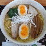 和風らーめん 味のほうさく - 【2022/10】塩・味玉らーめん