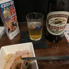 Anagura - 瓶ビール、お通し